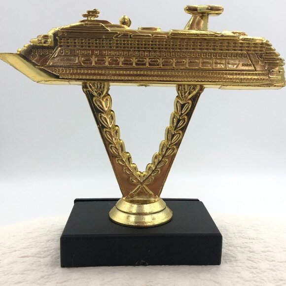 CARNIVAL SUNSHINE SHIP ON A STICK CRUISE TROPHY - Picture 2 of 4